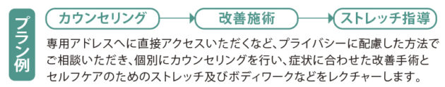 女性社員様向けプラン例